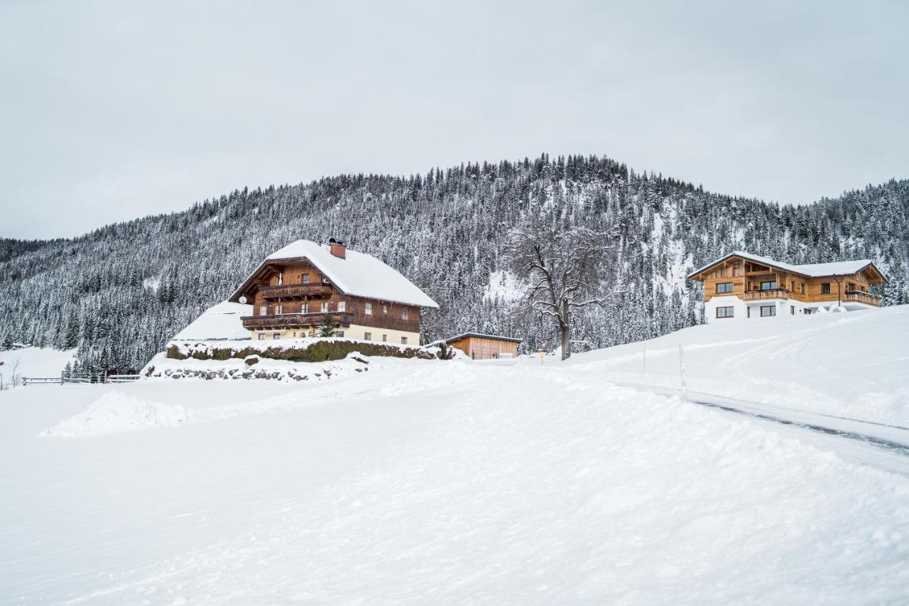 Bio Bauernhof Oberhinterberg Appartement Annaberg im Lammertal Exterior foto